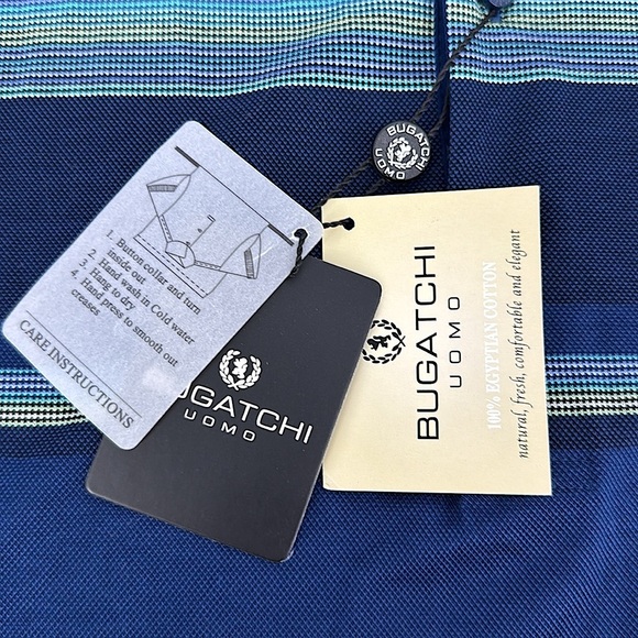 NWT. Bugatchi 100% Egyptian Cotton. Size: XXL - Picture 2 of 7